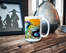 Load image into Gallery viewer, Look at the Birdie Dishwasher Safe Microwavable Ceramic Coffee Mug 15 ounce MW1158CM15