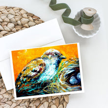 Load image into Gallery viewer, Look at the Birdie Greeting Cards - Blank Note Cards – 8-Pack of Artist-Designed Cards with Envelopes