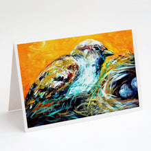 Load image into Gallery viewer, Look at the Birdie Greeting Cards - Blank Note Cards – 8-Pack of Artist-Designed Cards with Envelopes