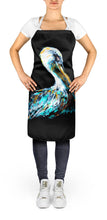 Load image into Gallery viewer, Dressed in Black Pelican Apron – Artist-Designed Kitchen, BBQ &amp; Craft Apron MW1164APRON