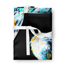 Load image into Gallery viewer, Dressed in Black Pelican Apron – Artist-Designed Kitchen, BBQ &amp; Craft Apron MW1164APRON