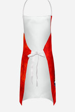 Load image into Gallery viewer, Crab in Santa Hat Santa Claws Apron – Artist-Designed Kitchen, BBQ &amp; Craft Apron MW1169APRON