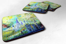 Load image into Gallery viewer, Across the Square St Louis Cathedral Foam Coaster MW1183FC