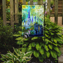 Load image into Gallery viewer, Across the Square St Louis Cathedral Garden Flag – Decorative Outdoor Yard Flag MW1183GF