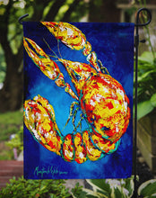 Load image into Gallery viewer, Big Boy on Blue Crawfish Garden Flag – Decorative Outdoor Yard Flag MW1185GF