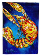 Load image into Gallery viewer, Big Boy on Blue Crawfish Garden Flag – Decorative Outdoor Yard Flag MW1185GF