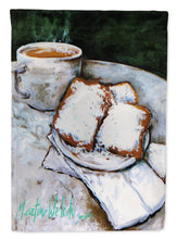 Load image into Gallery viewer, Beignets Breakfast Delight Garden Flag - Outdoor Decorative Yard Flag MW1189GF