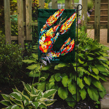 Load image into Gallery viewer, Craw Baby on Green Crawfish Garden Flag - Outdoor Decorative Yard Flag MW1194GF