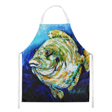 Load image into Gallery viewer, Lucky Blue Gill Fish Apron – Artist-Designed Kitchen, BBQ &amp; Craft Apron MW1199APRON