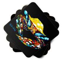 Load image into Gallery viewer, Winner Winner Black Fiddler Crab Foam Coaster MW1205FC