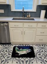 Load image into Gallery viewer, Deep Blue Rainbow Trout Machine Washable Memory Foam Mat MW1213RUG