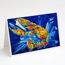 Load image into Gallery viewer, Not your Plano Crawfish Greeting Cards - Blank Note Cards – 8-Pack of Artist-Designed Cards with Envelopes