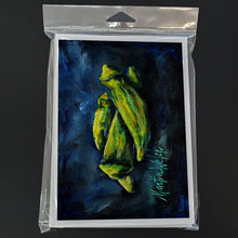 Load image into Gallery viewer, Okra Bleu Greeting Cards - Blank Note Cards – 8-Pack of Artist-Designed Cards with Envelopes