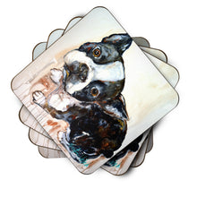 Load image into Gallery viewer, Boston Terrier Jake The Look Foam Coaster MW1238FC