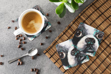 Load image into Gallery viewer, Boston Terrier Jake Pretty Please Foam Coaster MW1239FC