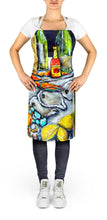 Load image into Gallery viewer, Sit a Spell Seafood Crab boil Apron – Artist-Designed Kitchen, BBQ &amp; Craft Apron MW1257APRON