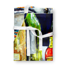 Load image into Gallery viewer, Sit a Spell Seafood Crab boil Apron – Artist-Designed Kitchen, BBQ &amp; Craft Apron MW1257APRON