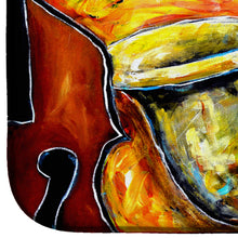 Load image into Gallery viewer, All That Jazz Dish Drying Mat – Absorbent, Artistic Kitchen Essentials MW1267DDM