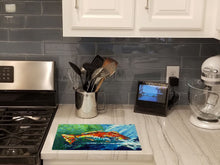 Load image into Gallery viewer, Break Through Red Fish Glass Cutting Boards – Durable, Decorative Kitchen Art Large MW1270LCB