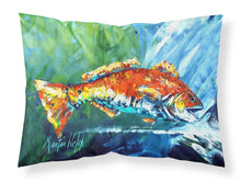 Load image into Gallery viewer, Break Through Red Fish  Standard Pillowcase – Artistic Decorative Front, White Back MW1270PILLOWCASE