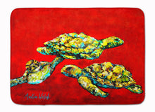 Load image into Gallery viewer, Drifting Home Turtles Machine Washable Memory Foam Mat MW1274RUG