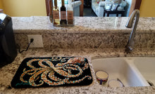 Load image into Gallery viewer, Eye On You Octopus Dish Drying Mat – Absorbent, Artistic Kitchen Essentials MW1275DDM