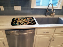 Load image into Gallery viewer, Eye On You Octopus Dish Drying Mat – Absorbent, Artistic Kitchen Essentials MW1275DDM