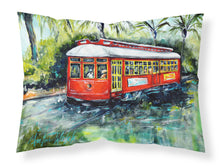 Load image into Gallery viewer, Little Red Street Car  Standard Pillowcase – Artistic Decorative Front, White Back MW1278PILLOWCASE