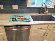 Load image into Gallery viewer, Lucky Dog for Me Dish Drying Mat – Absorbent, Artistic Kitchen Essentials MW1279DDM