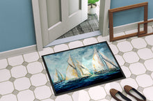Load image into Gallery viewer, The Last Mile Sail boats Doormat - 24x36 Decorative Floor Mat – Indoor/Outdoor Rug with Artistic Flair MW1283JMAT