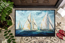 Load image into Gallery viewer, The Last Mile Sail boats Doormat - 24x36 Decorative Floor Mat – Indoor/Outdoor Rug with Artistic Flair MW1283JMAT