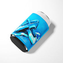 Load image into Gallery viewer, Ballet Shoes Aqua Blue Can or Bottle Hugger MW1303CC