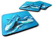 Load image into Gallery viewer, Ballet Shoes Aqua Blue Foam Coaster  MW1303FC