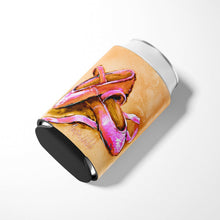Load image into Gallery viewer, Ballet Shoes Brown and Pink Can or Bottle Hugger MW1304CC