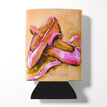 Load image into Gallery viewer, Ballet Shoes Brown and Pink Can or Bottle Hugger MW1304CC