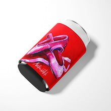 Load image into Gallery viewer, Ballet Shoes Red Can or Bottle Hugger MW1306CC
