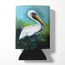Load image into Gallery viewer, Blue Stand White Pelican Can or Bottle Hugger MW1309CC