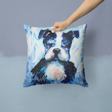 Load image into Gallery viewer, Boston Terrier Boston Tuff Throw Pillow - 14x14 Decorative Pillow – Art for Your Home &amp; Patio MW1311PW1414