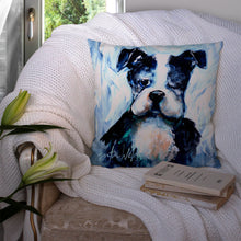 Load image into Gallery viewer, Boston Terrier Boston Tuff Throw Pillow - 14x14 Decorative Pillow – Art for Your Home &amp; Patio MW1311PW1414