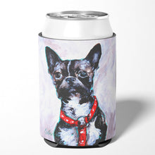 Load image into Gallery viewer, Boston Terrier Brindle Ziggy Can or Bottle Hugger MW1312CC