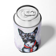 Load image into Gallery viewer, Boston Terrier Brindle Ziggy Can or Bottle Hugger MW1312CC