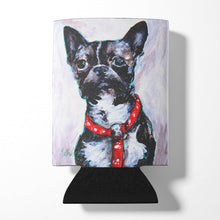 Load image into Gallery viewer, Boston Terrier Brindle Ziggy Can or Bottle Hugger MW1312CC