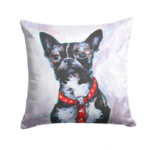 Load image into Gallery viewer, Boston Terrier Brindle Ziggy Throw Pillow - 14x14 Decorative Pillow – Art for Your Home &amp; Patio MW1312PW1414