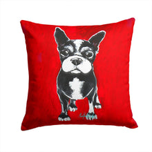 Load image into Gallery viewer, Boston Terrier Runt Throw Pillow - 14x14 Decorative Pillow – Art for Your Home &amp; Patio MW1314PW1414