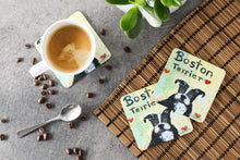 Load image into Gallery viewer, Boston Terrier Where's my Bibb Foam Coaster  MW1316FC