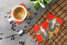 Load image into Gallery viewer, Cow Caught Red Handed Too Foam Coaster  MW1319FC