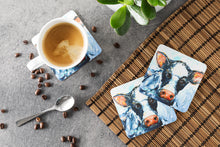 Load image into Gallery viewer, Cow Lick Foam Coaster  MW1320FC