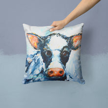 Load image into Gallery viewer, Cow Lick Throw Pillow - 14x14 Decorative Pillow – Art for Your Home &amp; Patio MW1320PW1414