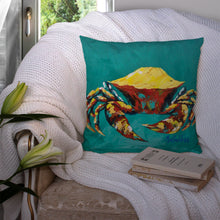 Load image into Gallery viewer, Crab Tunnel Throw Pillow - 14x14 Decorative Pillow – Art for Your Home &amp; Patio MW1322PW1414