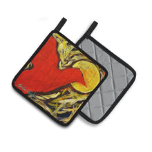 Load image into Gallery viewer, Crow at Midnight Pot Holders - Set of 2 Decorative Kitchen Helpers | Made in the USA MW1323PTHD